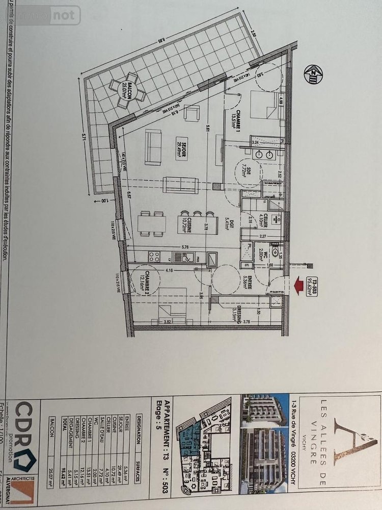 Maison a vendre Vichy 03200 Allier