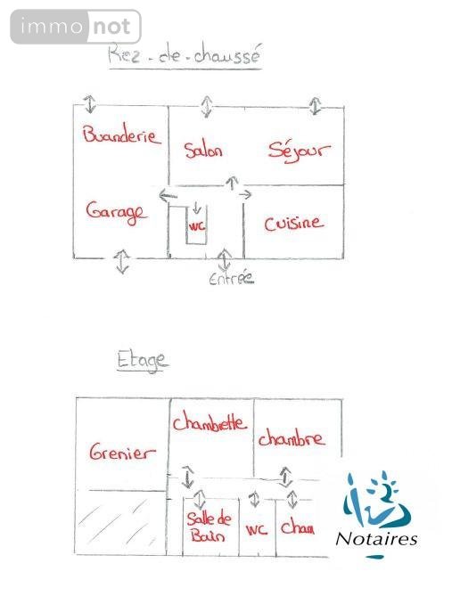 Maison a vendre Lannion 22300 Côtes-d'Armor 84 m2 6 pièces 167000 euros