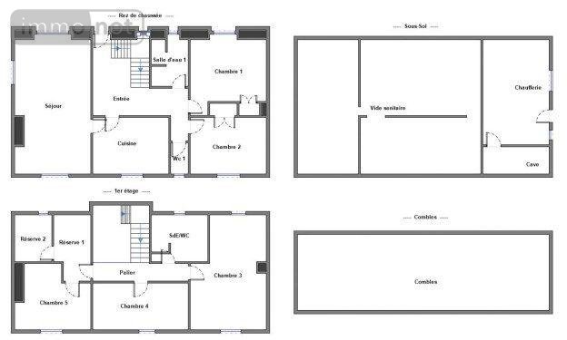 Maison a vendre Fouesnant 29170 Finistère 140 m2 5 pièces 430500 euros