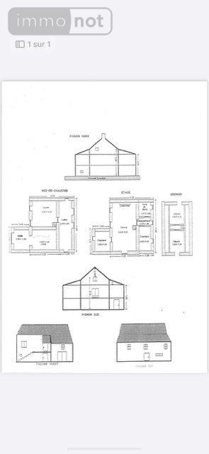 Maison a vendre Cabanès 12800 Aveyron 156 m2 7 pièces 189000 euros