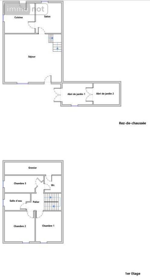 Maison a vendre Ydes 15210 Cantal 89 m2 5 pièces 37100 euros