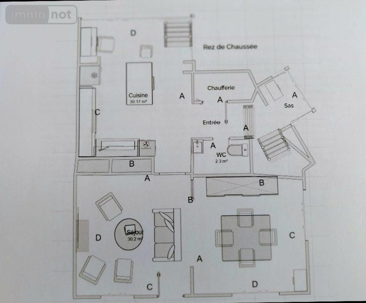 Maison a vendre Le Neubourg 27110 Eure 145 m2 7 pièces 260000 euros