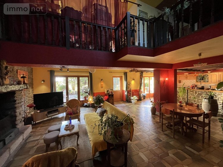 Maison a vendre Taupont 56800 Morbihan 201 m2 8 pièces 322300 euros