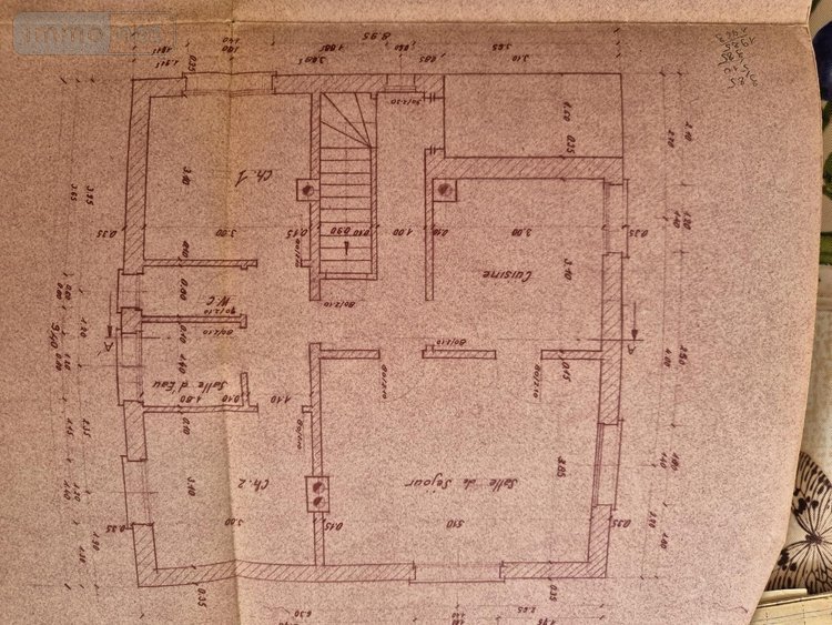 Maison a vendre Saint-Nabord 88200 Vosges 95 m2 5 pièces 168000 euros