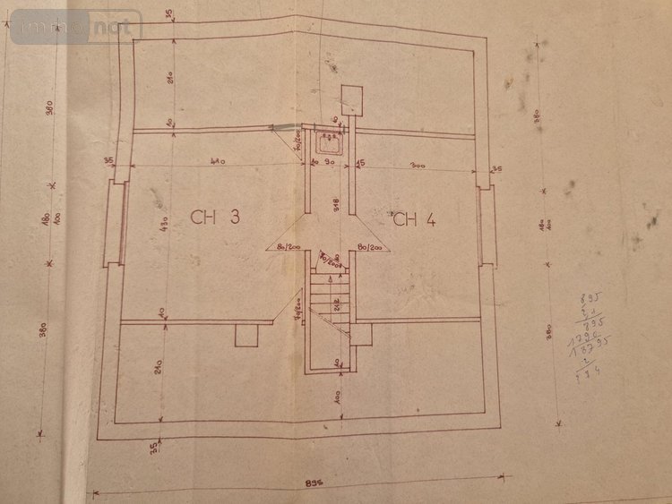 Maison a vendre Saint-Nabord 88200 Vosges 95 m2 5 pièces 168000 euros