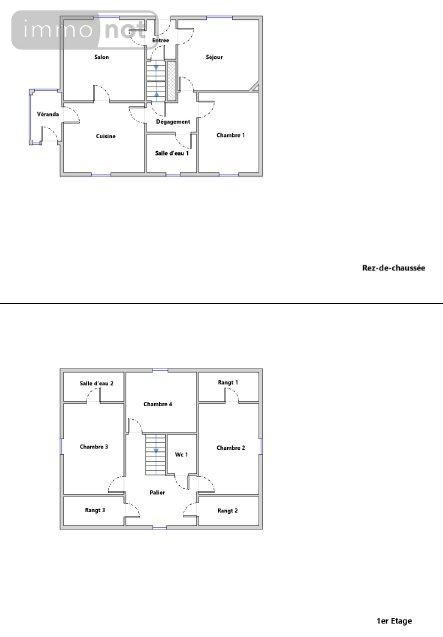 Maison a vendre Champagnac 15350 Cantal 122 m2 6 pièces 116600 euros