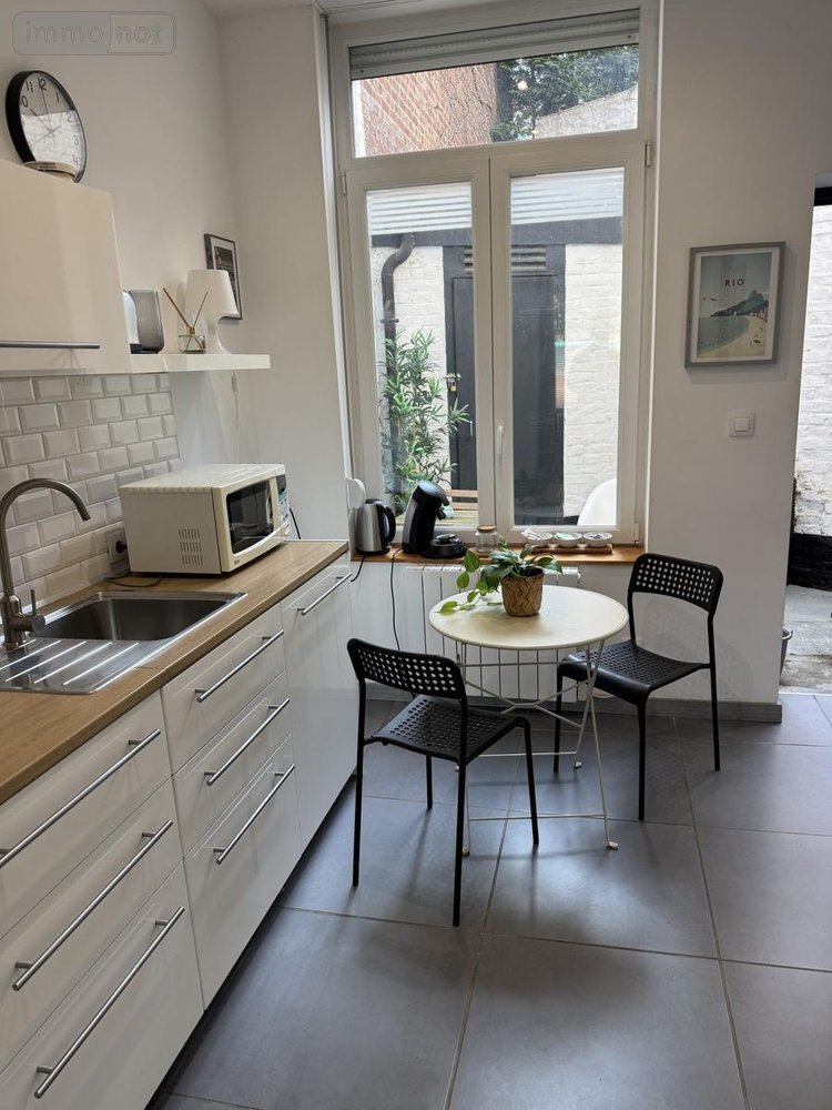 Appartement a vendre La Madeleine 59110 Nord 19 m2 2 pièces 90000 euros