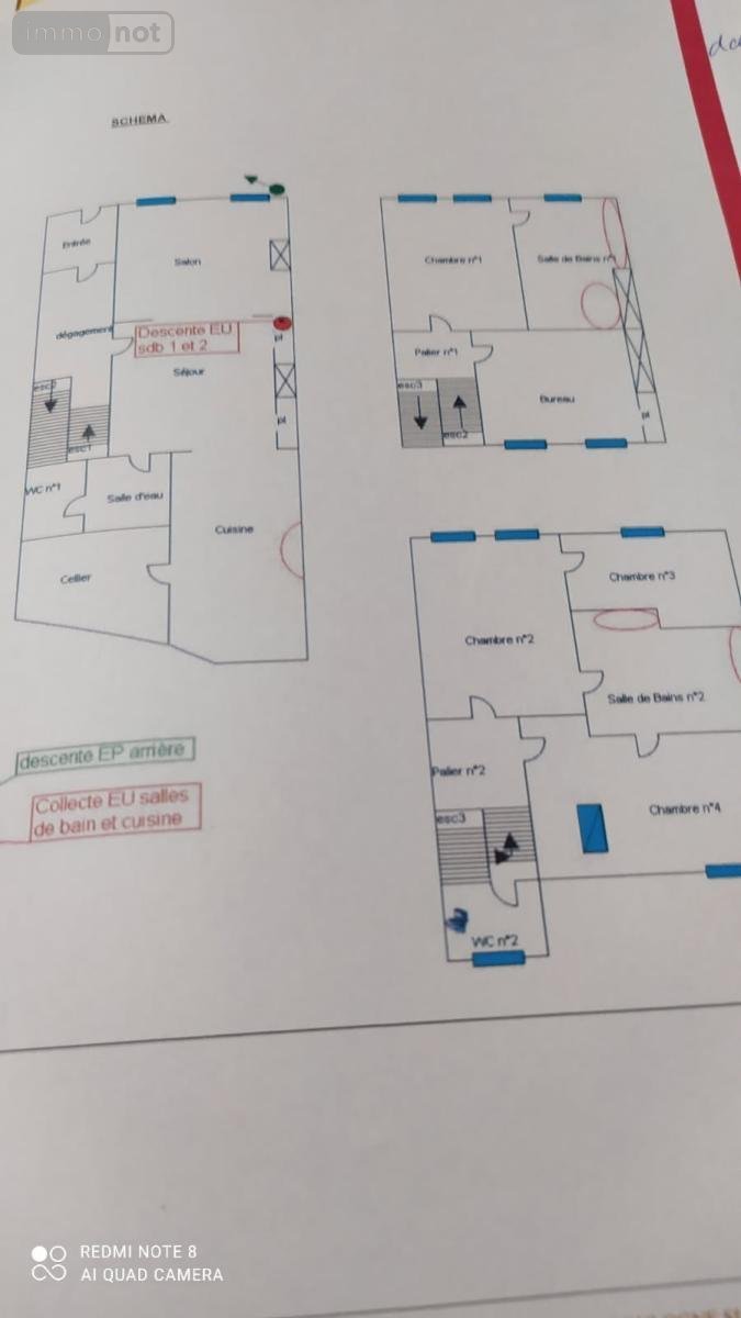 Maison a vendre Boulogne-sur-Mer 62200 Pas-de-Calais 160 m2 7 pièces 251520 euros