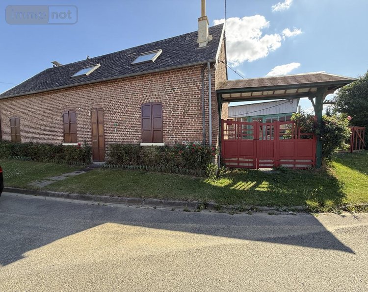 Maison a vendre Feuillères 80200 Somme 109 m2 5 pièces 95000 euros