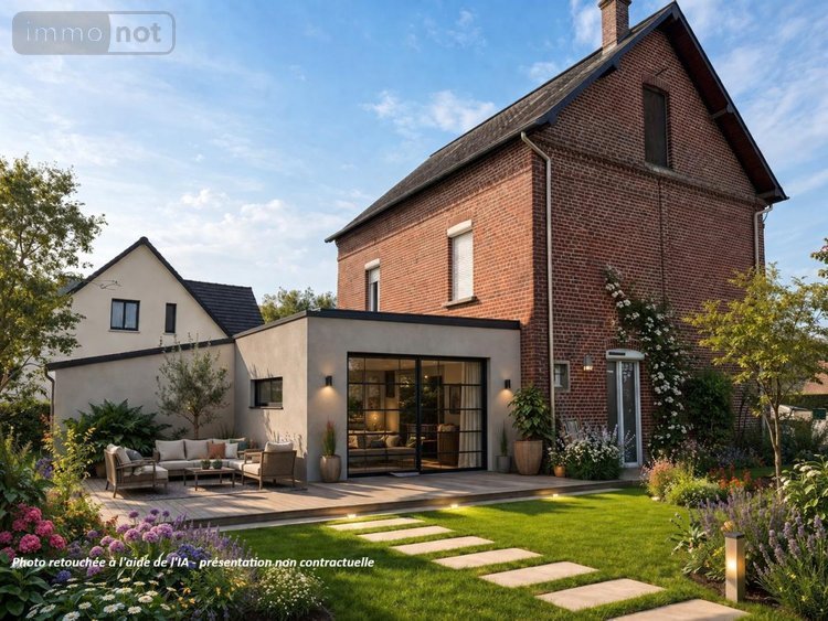 Maison a vendre Barentin 76360 Seine-Maritime 116 m2 6 pièces 179900 euros