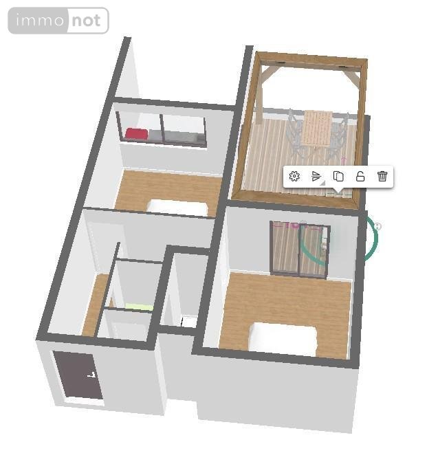 Appartement a vendre Le Diamant 97223 Martinique 30 m2  230000 euros