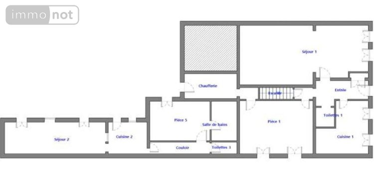 Maison a vendre Cherbourg-en-Cotentin 50100 Manche 182 m2 4 pièces 137500 euros