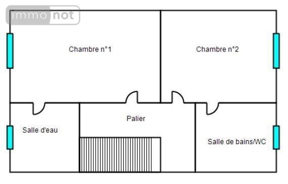 Maison a vendre Tours 37000 Indre-et-Loire 85 m2 4 pièces 219480 euros