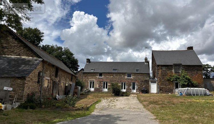 Maison a vendre Monteneuf 56380 Morbihan 155 m2 7 pièces 446700 euros