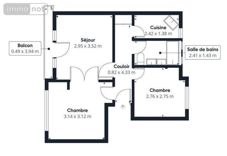 Appartement a vendre Paris 15e arrondissement 75015 Paris 39 m2 2 pièces 390000 euros