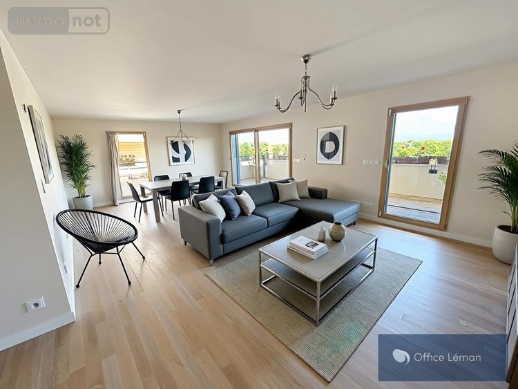 Appartement a vendre Divonne-les-Bains 01220 Ain 128 m2 5 pièces 795000 euros