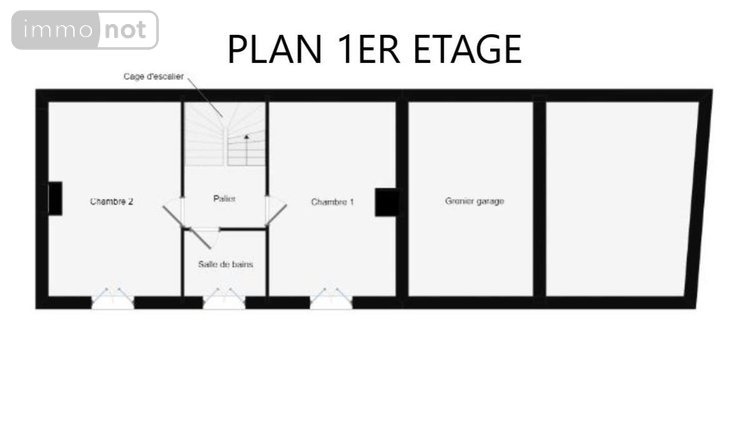 Maison a vendre Cherbourg-en-Cotentin 50100 Manche 66 m2 3 pièces 151960 euros