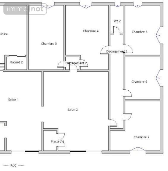 Maison a vendre Nouans 72260 Sarthe 271 m2 9 pièces 299900 euros