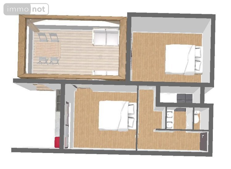 Appartement a vendre Le Diamant 97223 Martinique 30 m2  230000 euros