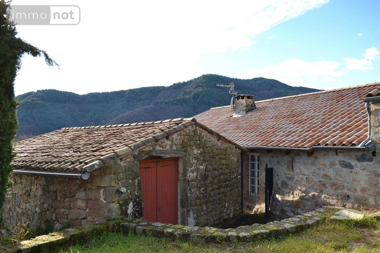 Maison a vendre Vallées d'Antraigues Asperjoc 07530 Ardèche 137 m2 5 pièces 455000 euros