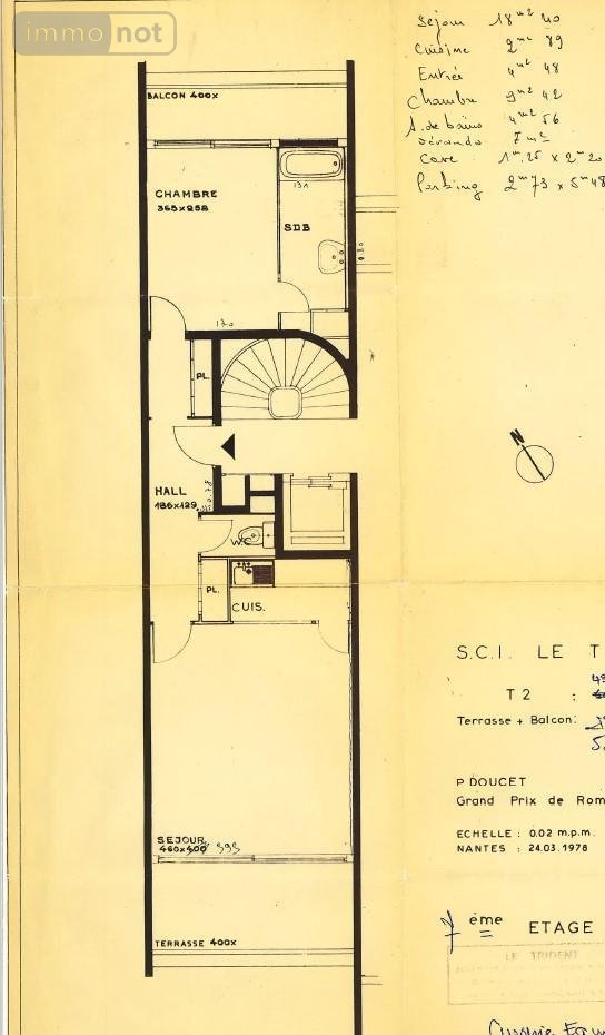 Appartement a vendre La Baule-Escoublac 44500 Loire-Atlantique 43 m2 2 pièces 409500 euros