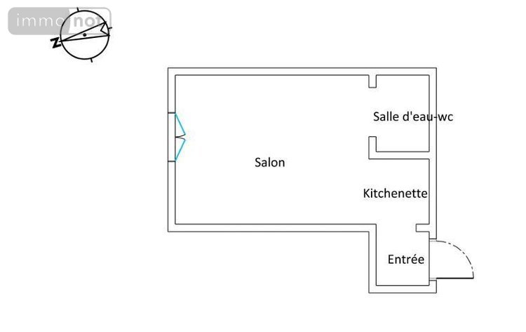Appartement a vendre Paris 18e arrondissement 75018 Paris 13 m2 1 pièce 136480 euros