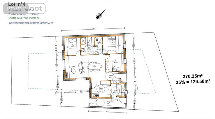 Terrain a batir a vendre Le Grand-Village-Plage 17370 Charente-Maritime 417 m2  116600 euros