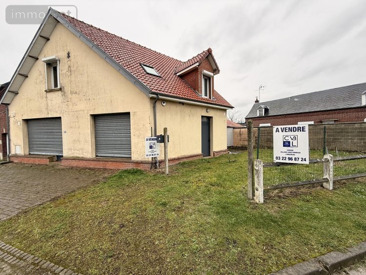 Maison a vendre Béhencourt 80260 Somme 88 m2 4 pièces 120000 euros