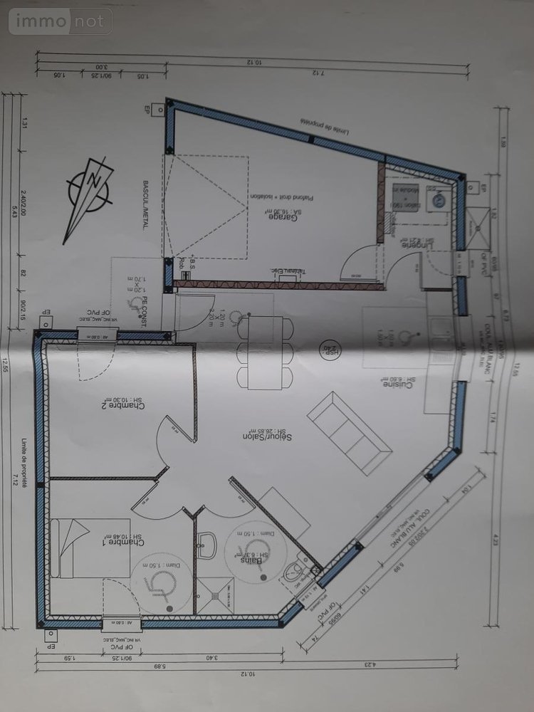 Terrain a batir a vendre Challans 85300 Vendée 300 m2  52940 euros