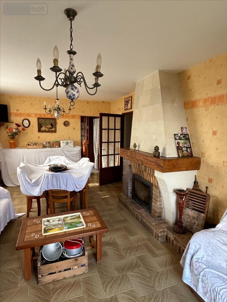 Maison a vendre Chaveignes 37120 Indre-et-Loire 100 m2 4 pièces 136000 euros