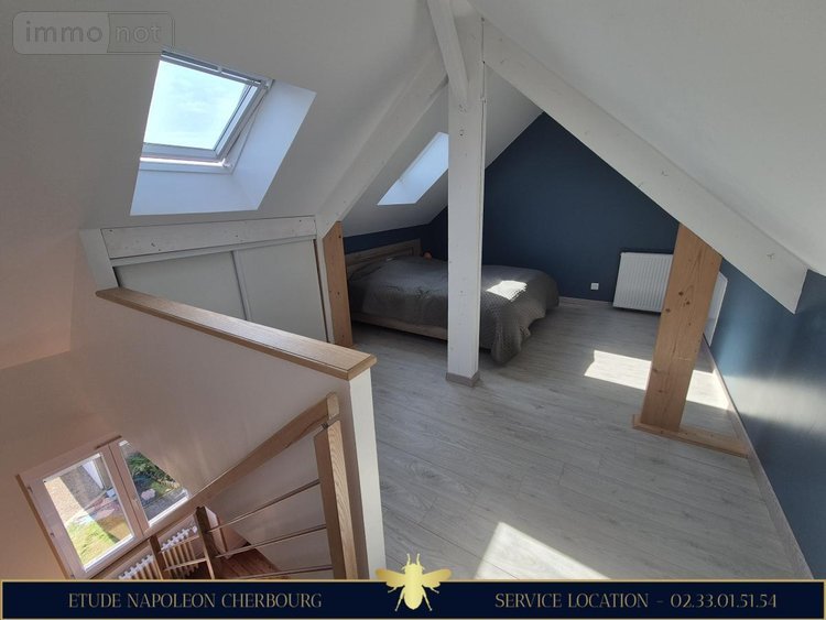 Location maison Cherbourg-en-Cotentin 50100 Manche 62 m2 3 pièces 913 euros