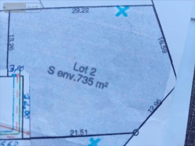Terrain a batir a vendre Saint-Mars-d'Outillé 72220 Sarthe 735 m2  64285 euros