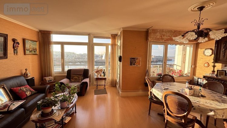 Appartement a vendre Boulogne-sur-Mer 62200 Pas-de-Calais 90 m2 5 pièces 231000 euros
