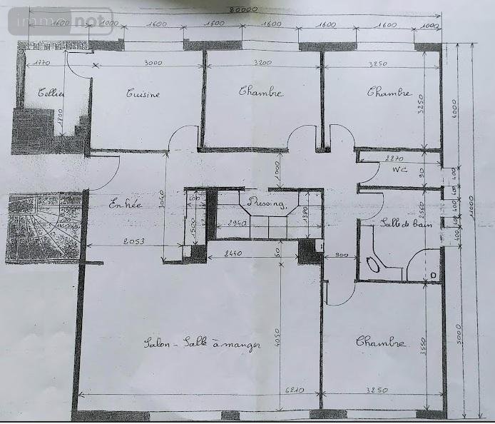 Appartement a vendre Brest 29200 Finistère 98 m2 5 pièces 197400 euros