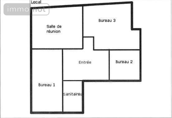 Location fonds et murs commerciaux Rennes 35000 Ille-et-Vilaine 78 m2  3050 euros