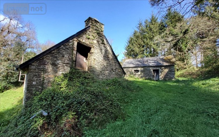 Maison a vendre Paule 22340 Côtes-d'Armor 70 m2 2 pièces 19500 euros