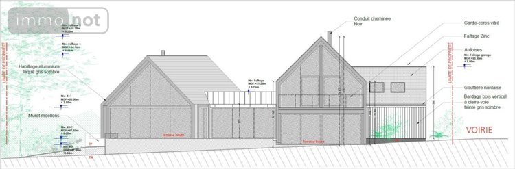 Terrain a batir a vendre Plozévet 29710 Finistère 3576 m2  415500 euros