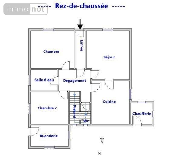Maison a vendre Goulien 29770 Finistère 118 m2 6 pièces 167100 euros