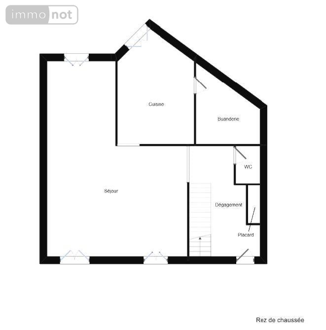 Maison a vendre Cherbourg-en-Cotentin 50100 Manche 95 m2 4 pièces 231800 euros