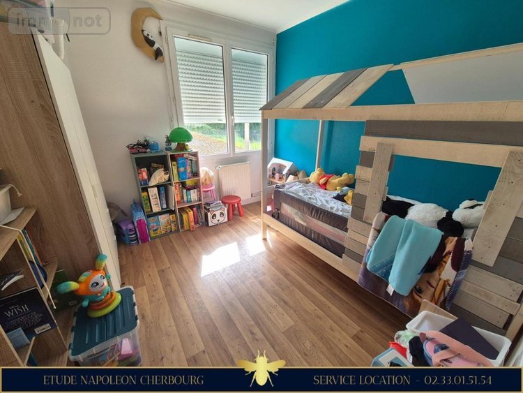 Location appartement Martinvast 50690 Manche 71 m2 3 pièces 720 euros