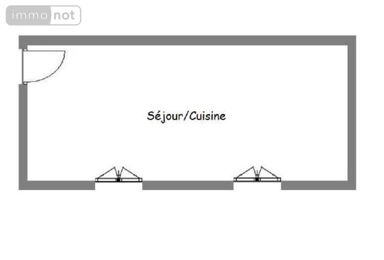 Appartement a vendre La Garenne-Colombes 92250 Hauts-de-Seine 27 m2 1 pièce 133000 euros
