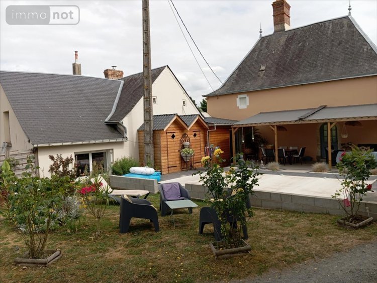 Maison a vendre Clermont-Créans 72200 Sarthe 137 m2 4 pièces 314400 euros
