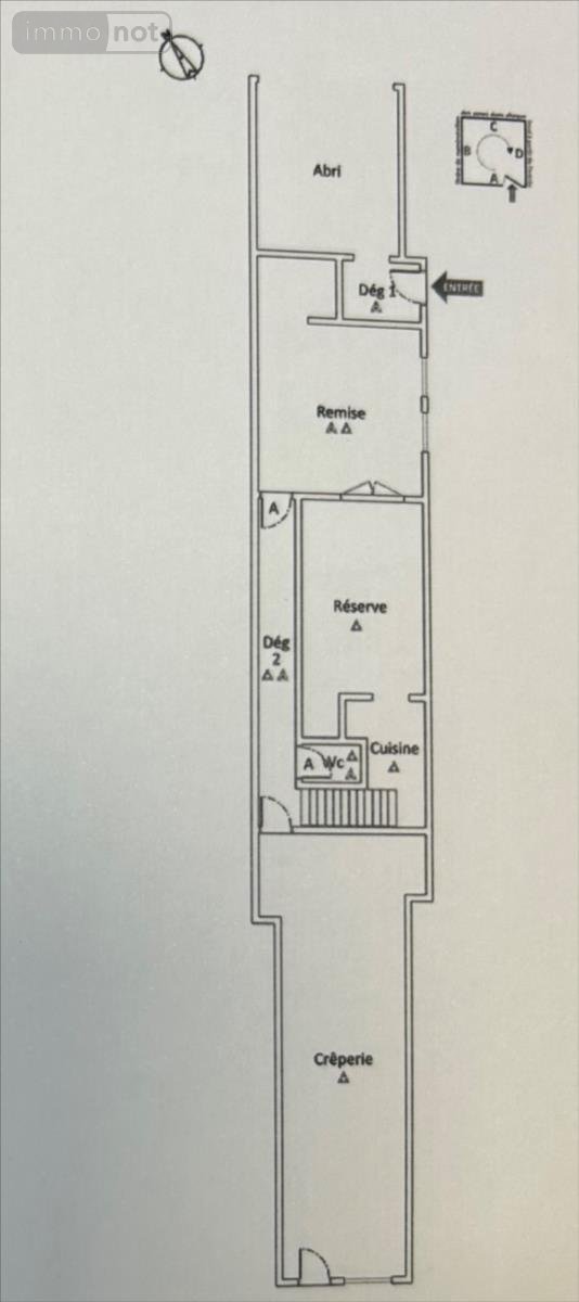Maison a vendre Huelgoat 29690 Finistère 100 m2 6 pièces 100700 euros