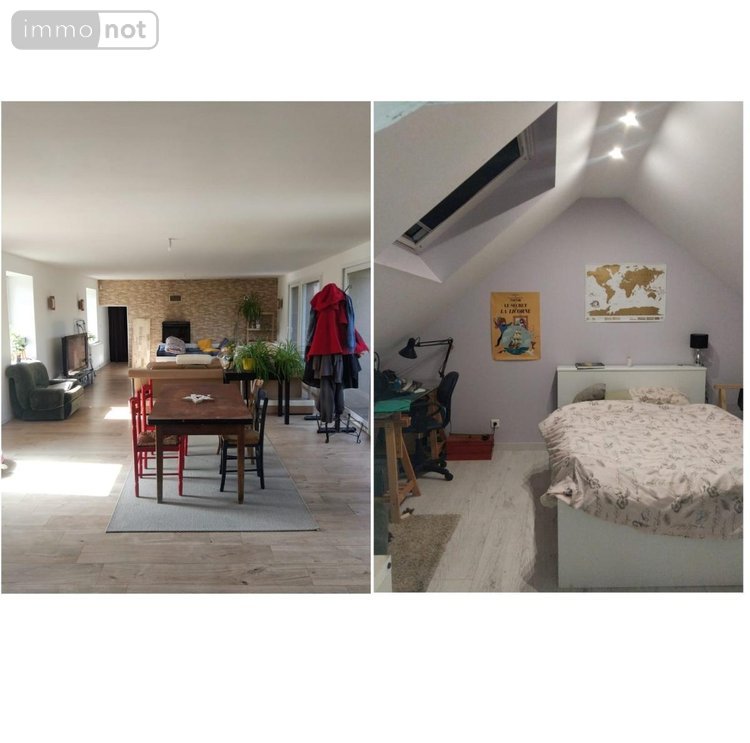 Maison a vendre Saint-Martin-du-Fouilloux 49170 Maine-et-Loire 120 m2 5 pièces 208500 euros