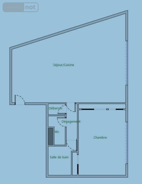 Appartement a vendre Neuilly-sur-Seine 92200 Hauts-de-Seine 69 m2 2 pièces 680000 euros