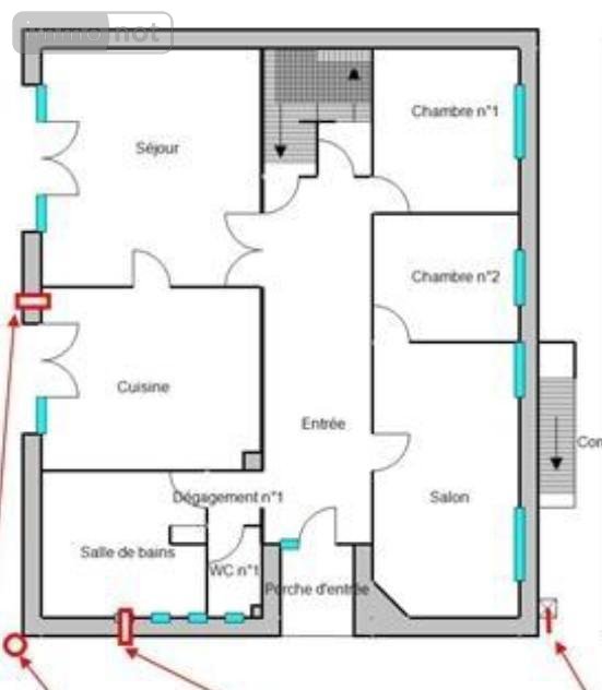 Maison a vendre Beaumont-sur-Sarthe 72170 Sarthe 142 m2 7 pièces 193460 euros