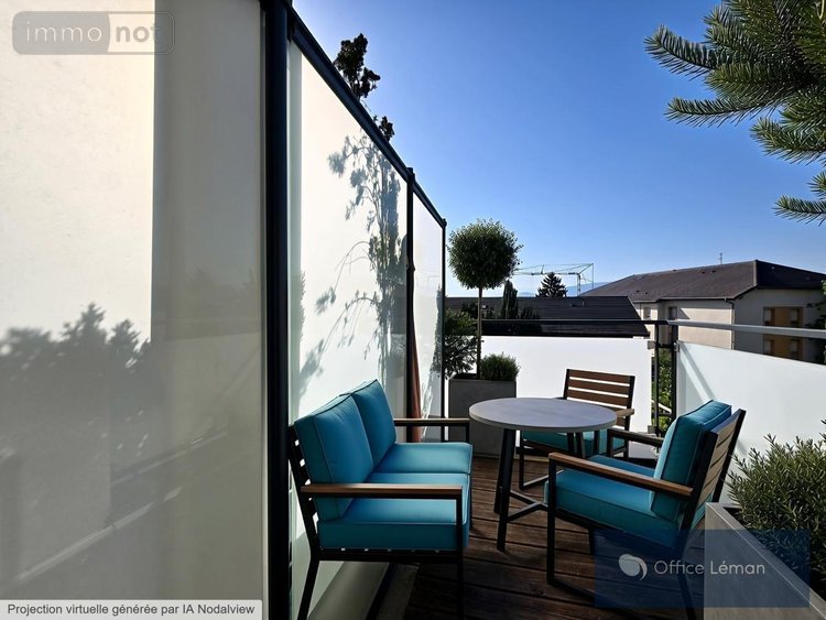 Appartement a vendre Prévessin-Moëns 01280 Ain 58 m2 2 pièces 365000 euros