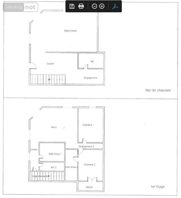 Location appartement Coudray 53200 Mayenne 120 m2 4 pièces 620 euros
