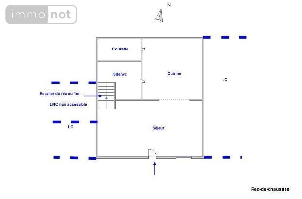 Maison a vendre Vivoin 72170 Sarthe 57 m2 3 pièces 42800 euros