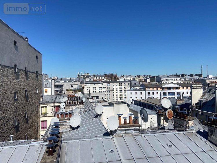 Appartement a vendre Paris 18e arrondissement 75018 Paris 13 m2 1 pièce 136480 euros